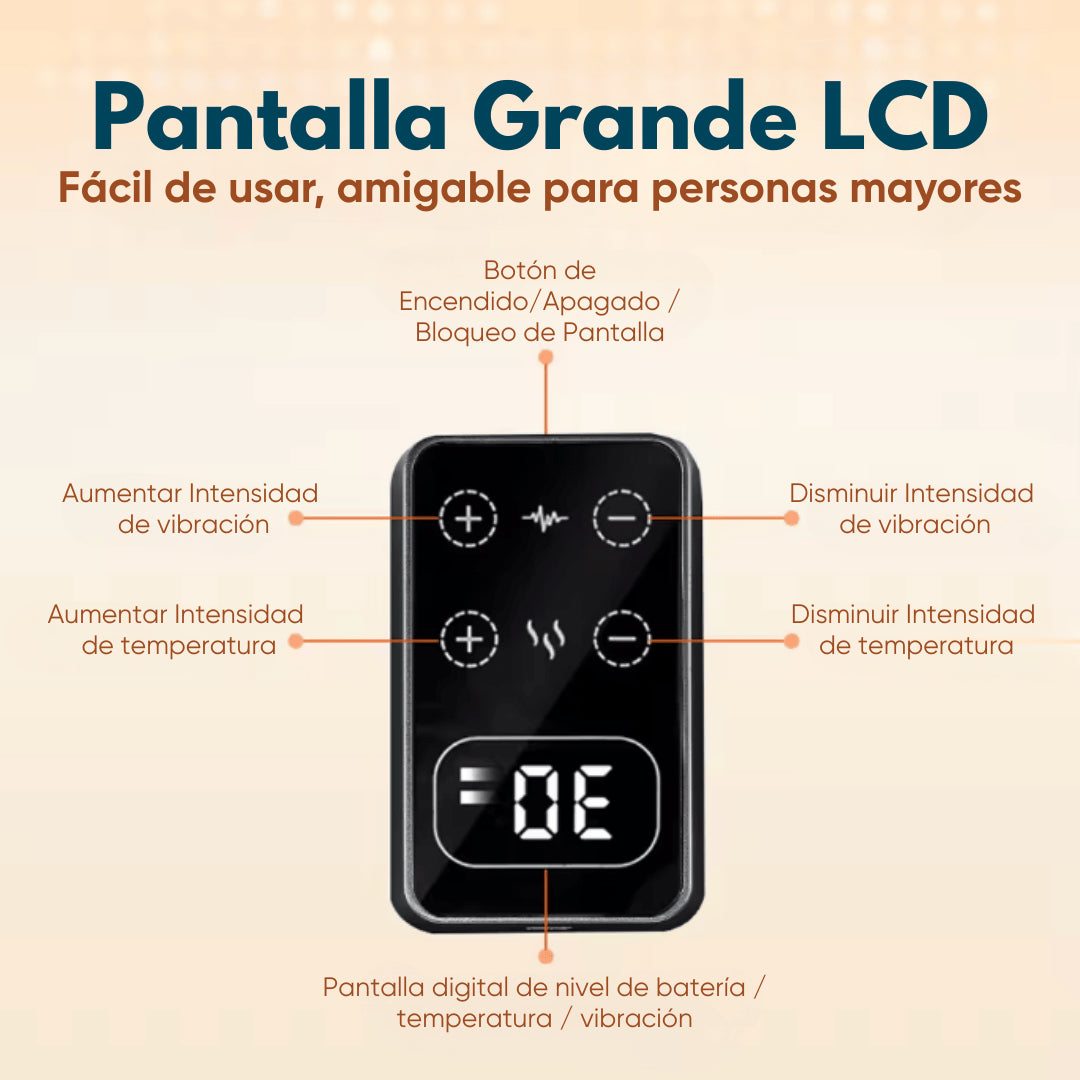 Rodillera Térmica Masajeadora - Thermia®